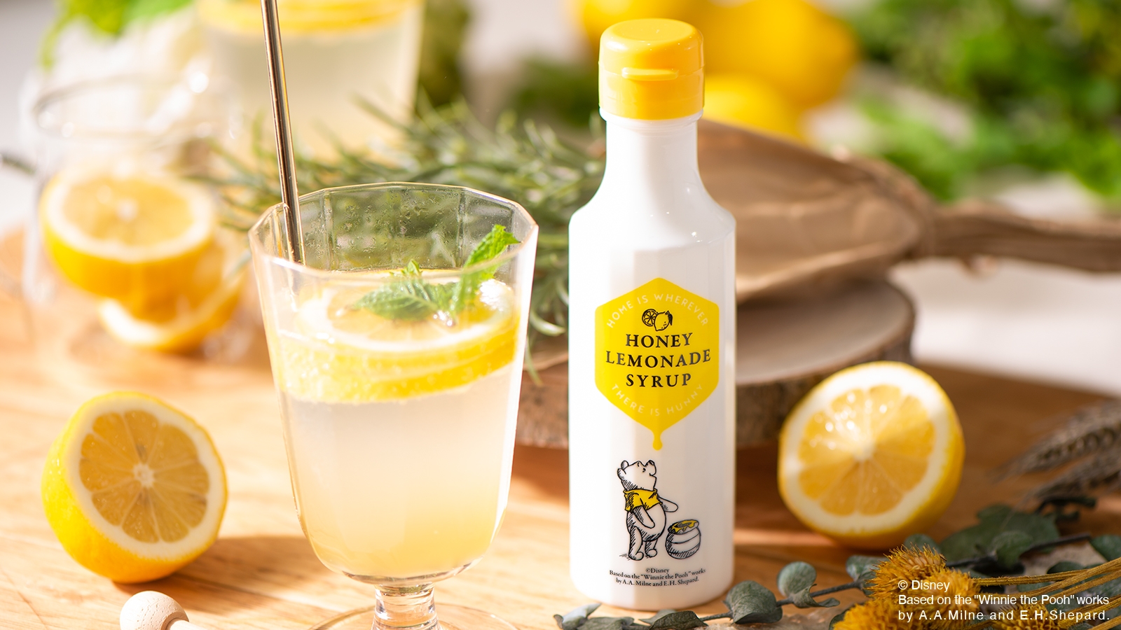 (新品未使用)(激レア)くまのプーさん はちみつレモンコラボ　レジャーシート 新品未使用)(激レア)くまのプーさん はちみつレモンコラボ レジャー