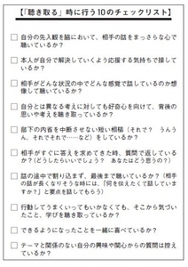 本書には具体的なチェックリストのほか、巻末に「面談シート」の特典も