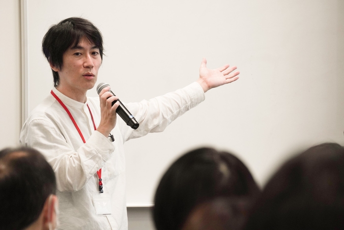 写真）蓮行 共同代表（京都大学経営管理大学院 特定准教授）