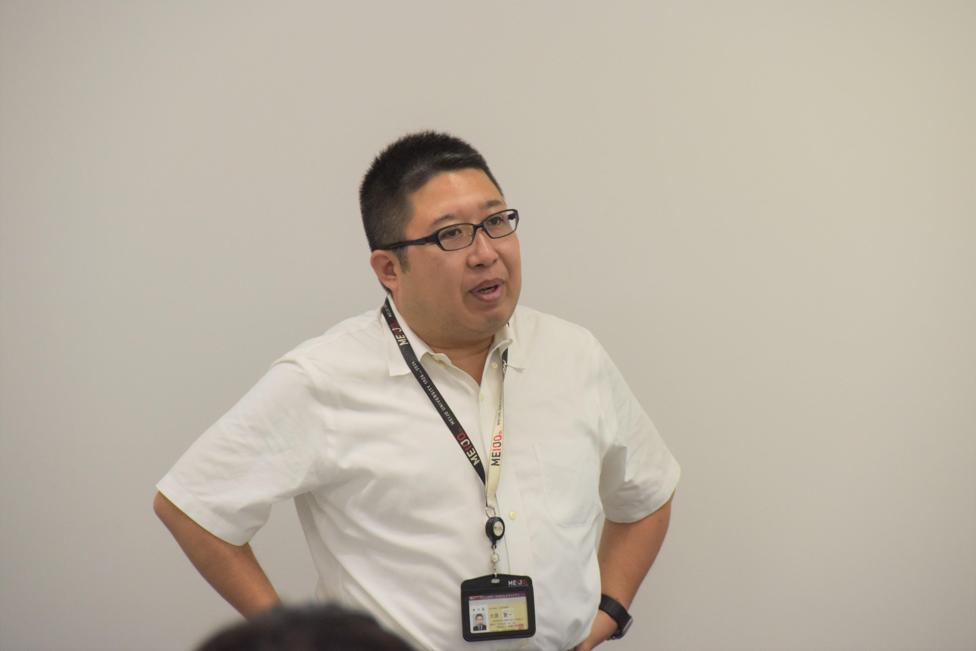 担当した大原教授