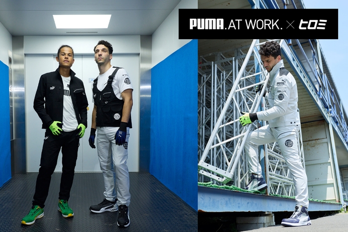 「ヒロミさん」×「PUMA.AT WORK.」コラボウェア モデル着用画像1