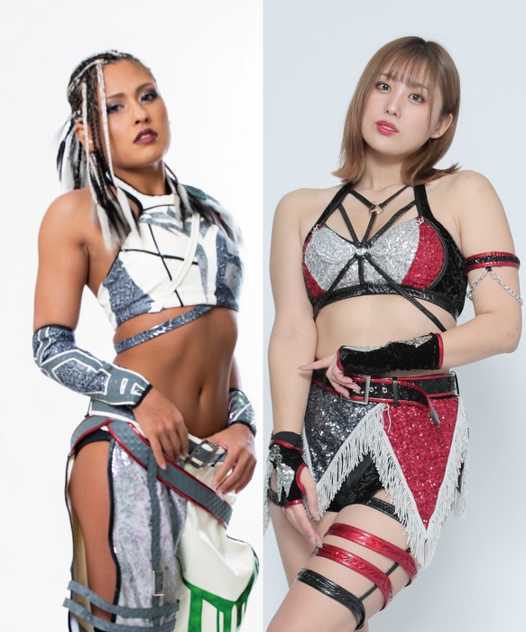 リング上のジュリア選手&ひめか選手