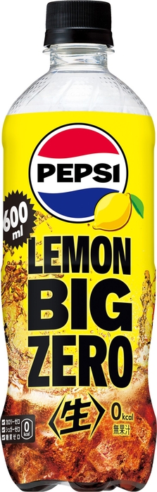 ペプシゼロレモン600ml商品画像(画像はイメージです。)