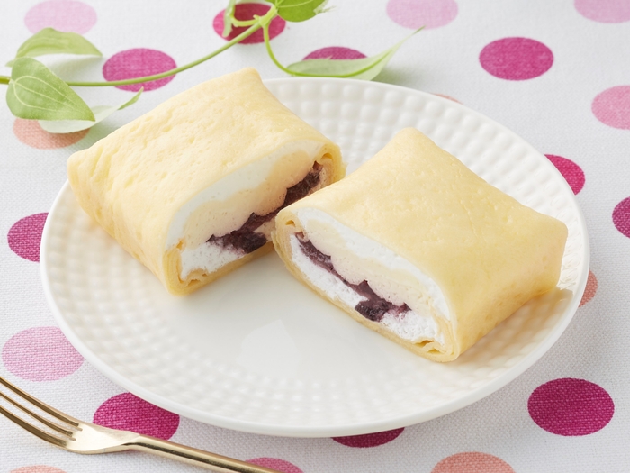 しあわせクレープ ブルーベリー&レアチーズ画像(画像はイメージです。)