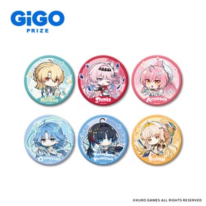 ▲鳴潮×GiGO缶バッジ(全6種)
