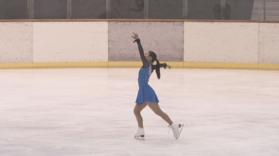 フィギュアスケーター　田村綾音さん（広島文化学園大・３年）
