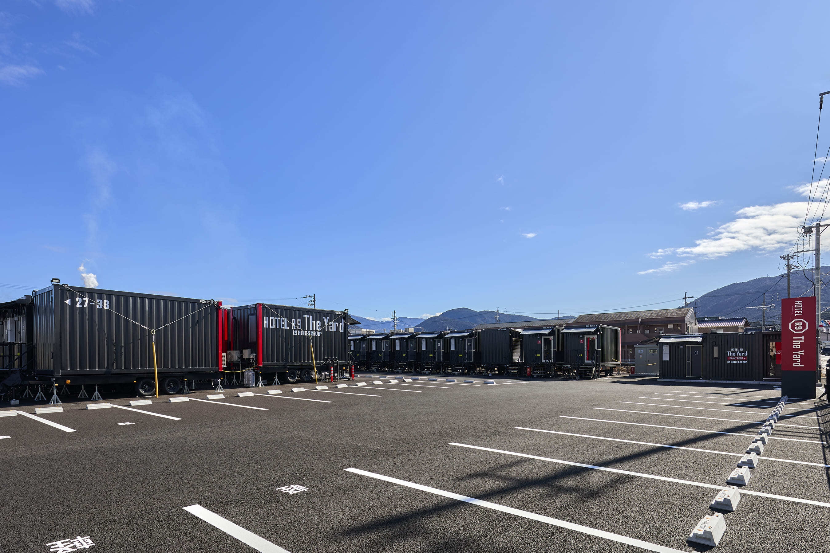 岐阜県恵那市内で2店舗目となるコンテナホテル 「HOTEL R9 The Yard