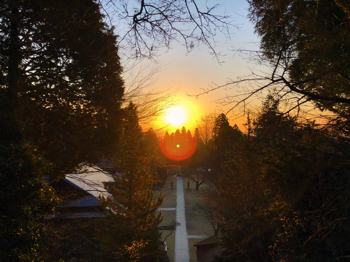 神々しいご来光