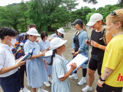 令和6年（2024年）の「イングリッシュサマーキャンプ」の様子