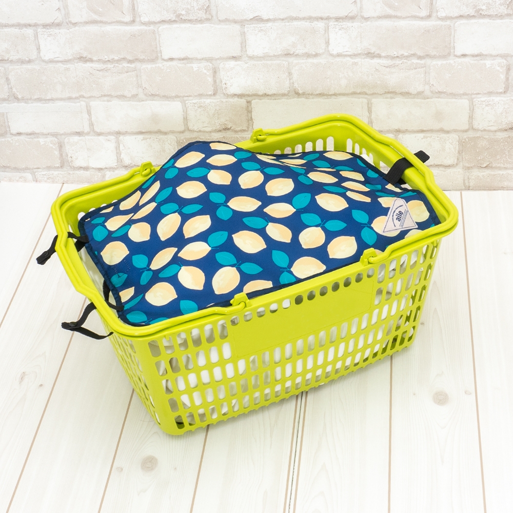 買い物カゴに被せるだけの『レジカゴカバー 』。コロナ対策や時短・エコを叶えつつ気になることを解消してくれる新アイテム。