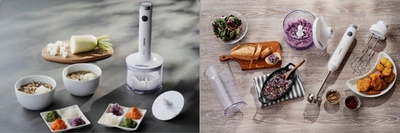 スリムで軽く、圧倒的な使いやすさのハンドブレンダー 「スリム＆ライト ハンドブレンダーシリーズ」が リニューアル発売