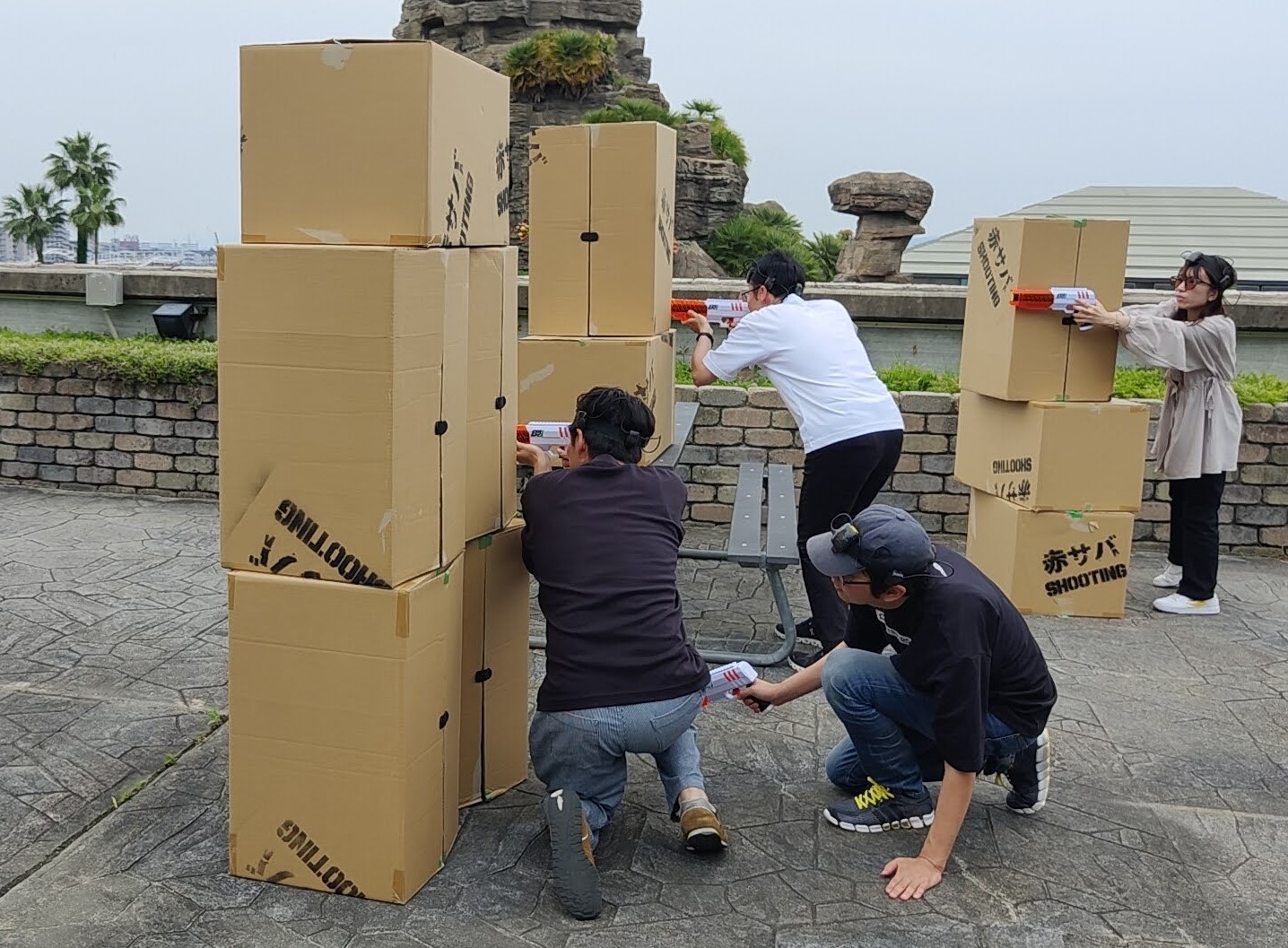 日本初!“赤外線サバイバルゲーム×研修×遊園地”がセットになった 「ひらパーサバゲー研修プラン」を1月21日(火)から販売!