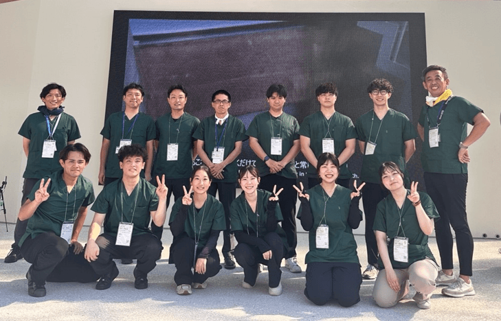 【大阪・関西万博】大盛況の未来のFitnessジム体験！最期まで歩ける未来を目指した「WalkCare」特別出展を開催！（森ノ宮医療大学）