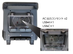蓄電丸　ポートの種類