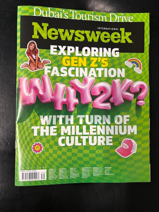 掲載されたNewsweek誌の表紙