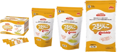 日本初！ 特別用途食品 えん下困難者用食品 とろみ調整用食品 表示許可取得 『つるりんこQuickly』