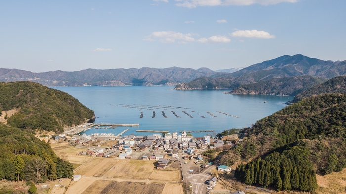 小浜市阿納集落(全景)