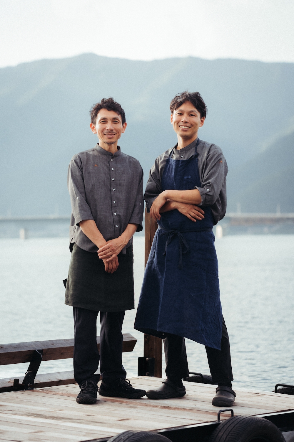 堀内浩平シェフ&堀内茂一郎ソムリエ