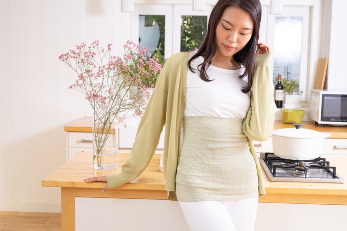 春先の冷えに悩む女性の意見を 取り入れ、少しうすめに。