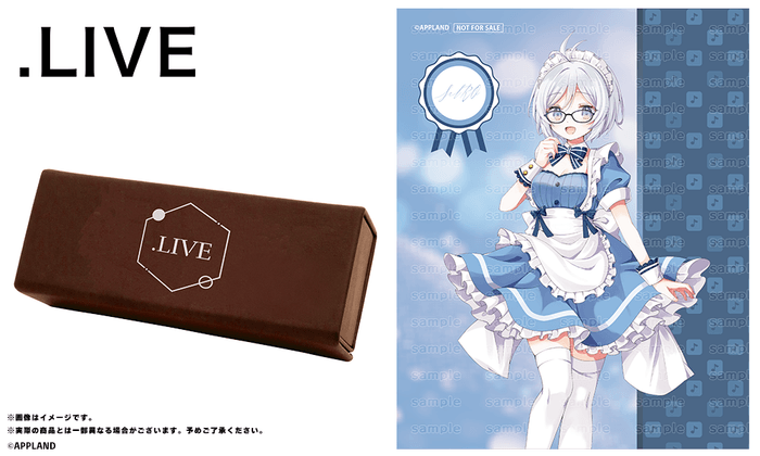 電脳少女シロモデル 眼鏡拭き&ケース