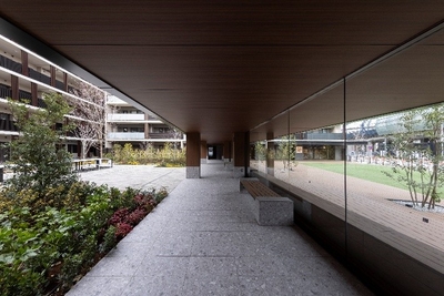 緑豊かな「プライベートガーデン」