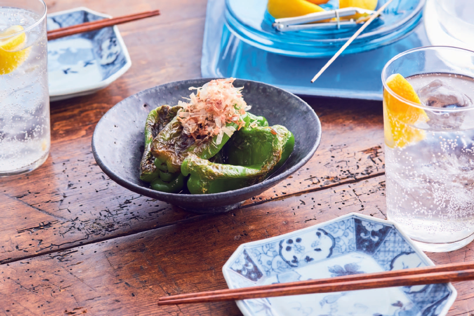 「ピーマンまるごと焼き」