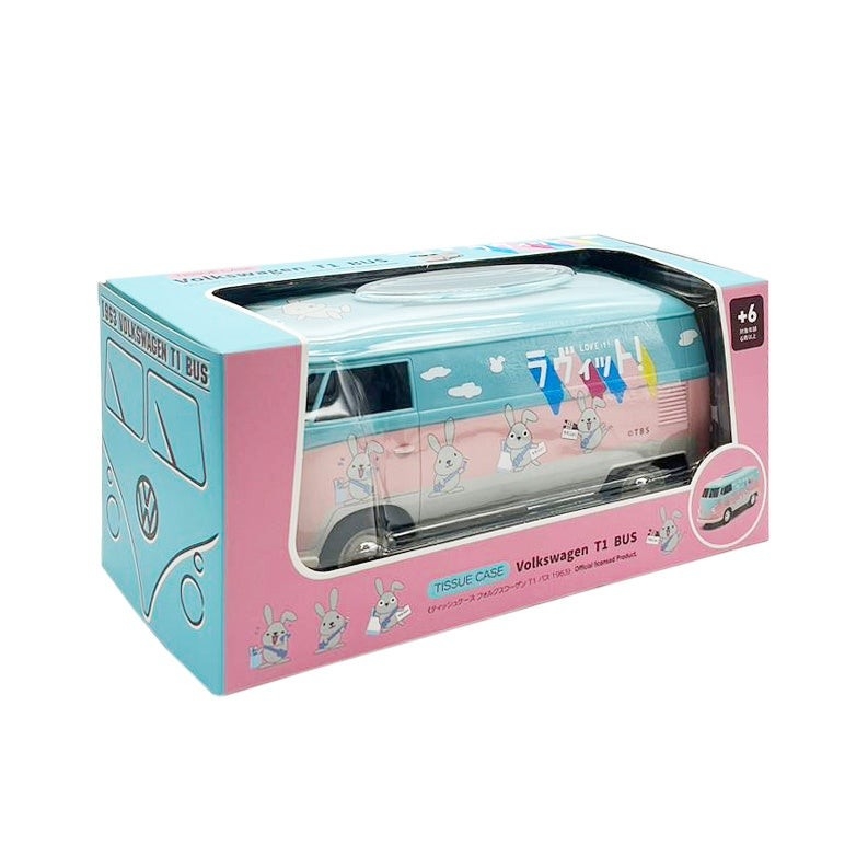 VWT1バス ティッシュケース+(プラス) 「ラッピー」