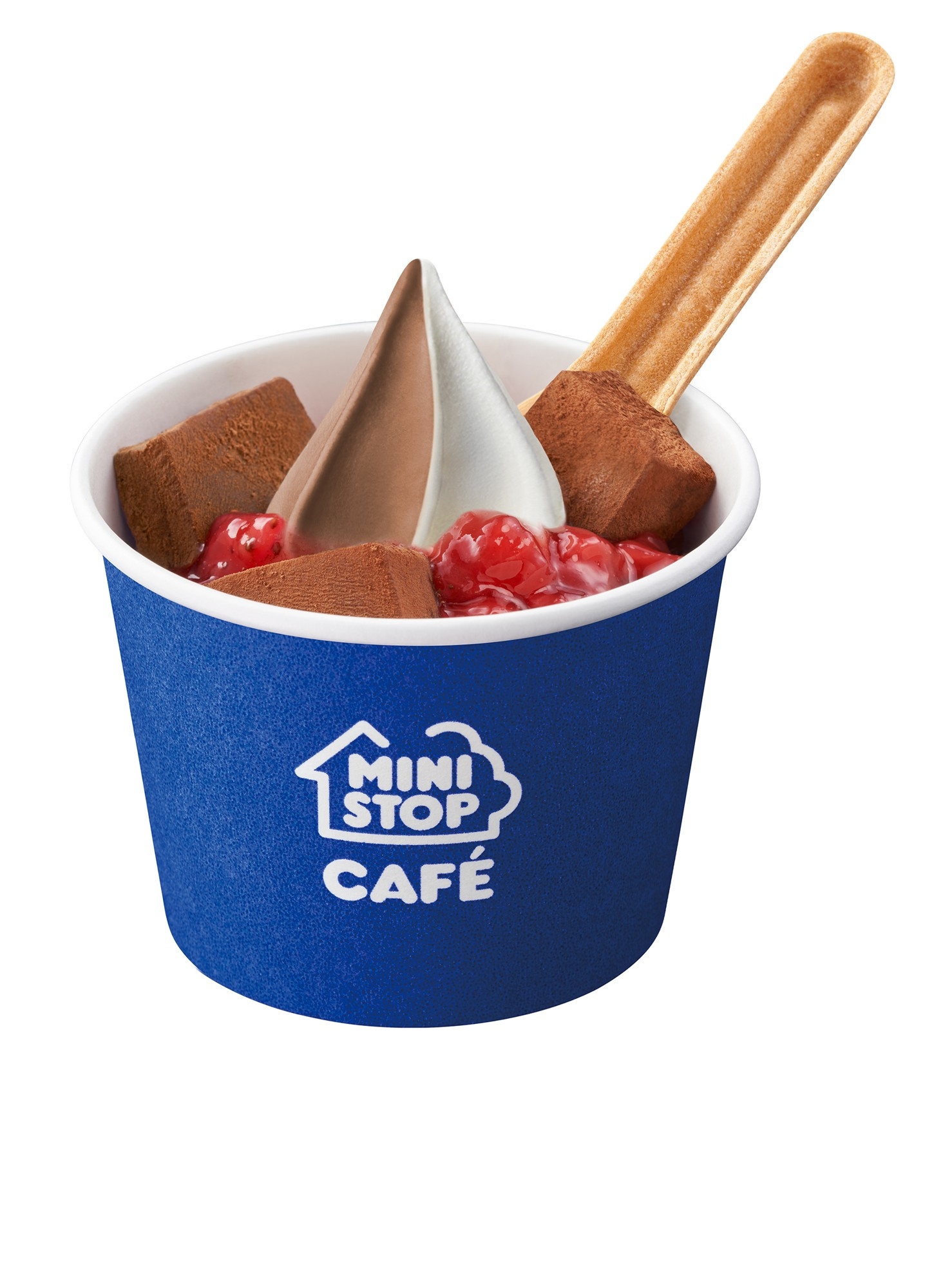 「プレミアムソフト‐いちご×チョコ×バニラ‐」 カップ イメージ画像