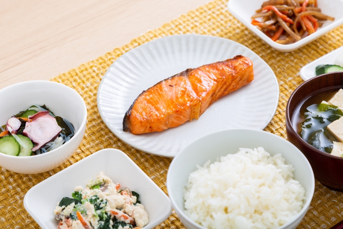 食事のアドバイスもサポート