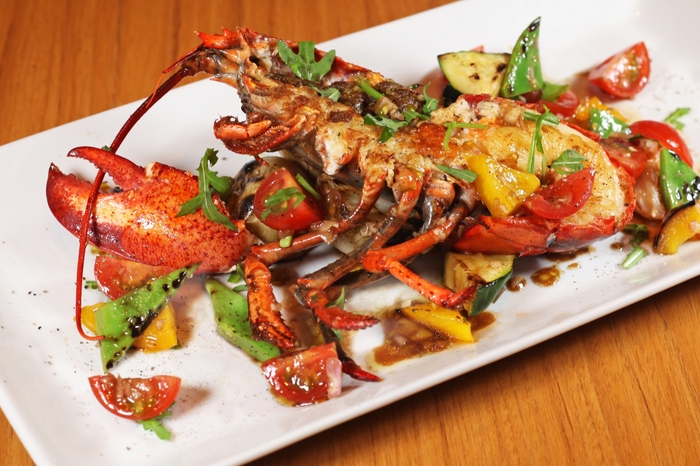 オマール海老のプランチャ焼き