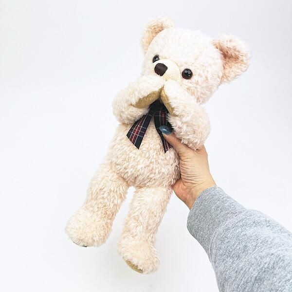 くまのメロディのぬいぐるみ