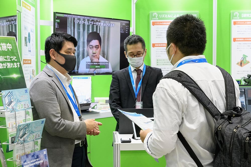 シーエーシー社 ブースの様子