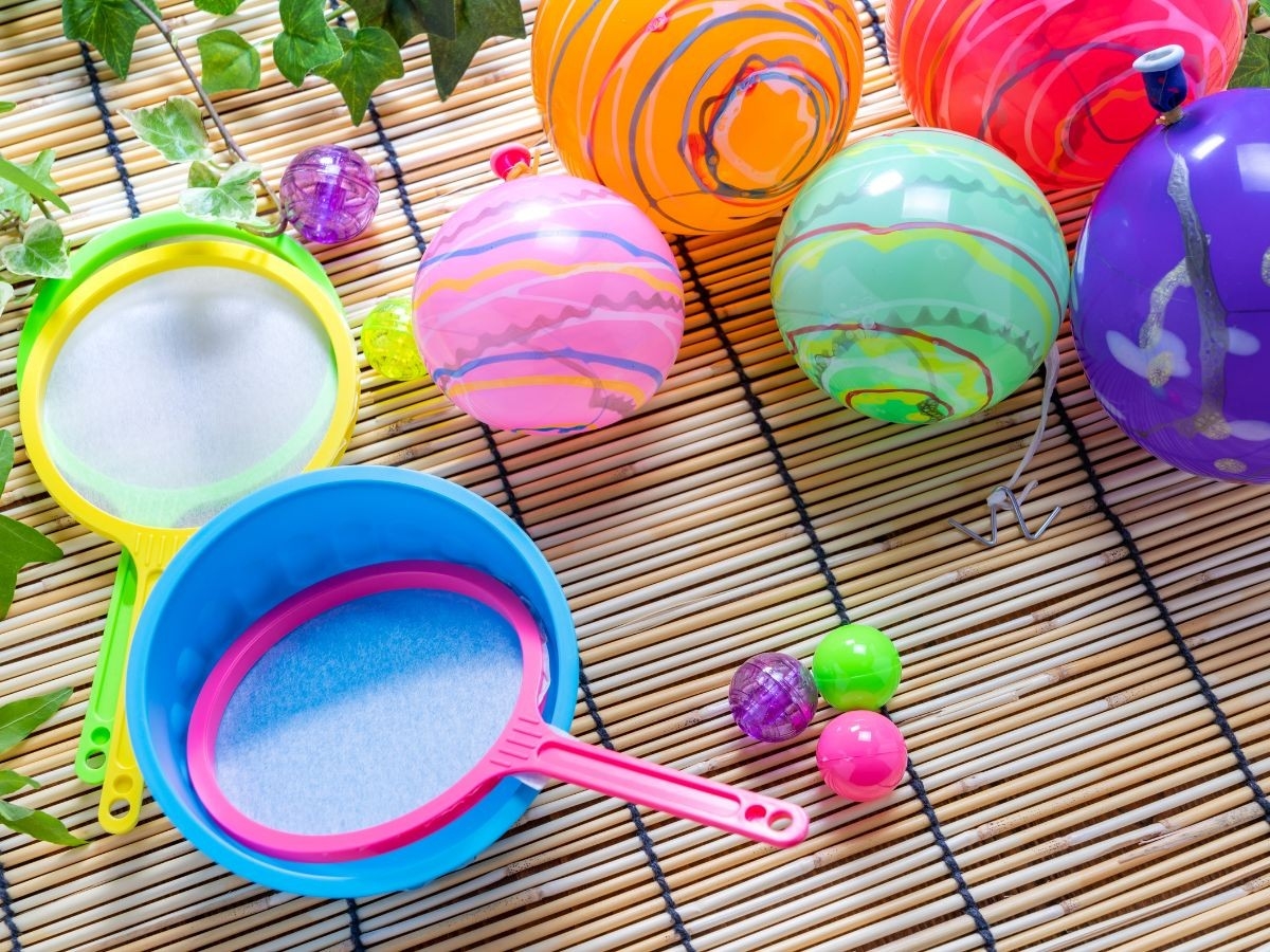 スーパーボールすくいなど、縁日開催!