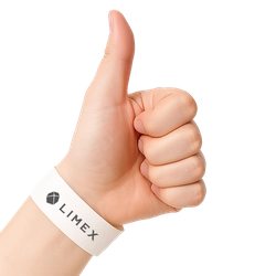 環境にやさしい 「ＬＩＭＥＸ製イベント用リストバンド」 登場！