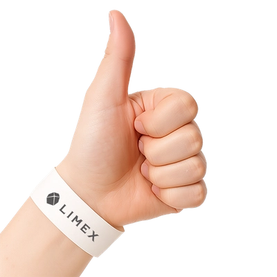 環境にやさしい 「ＬＩＭＥＸ製イベント用リストバンド」 登場！