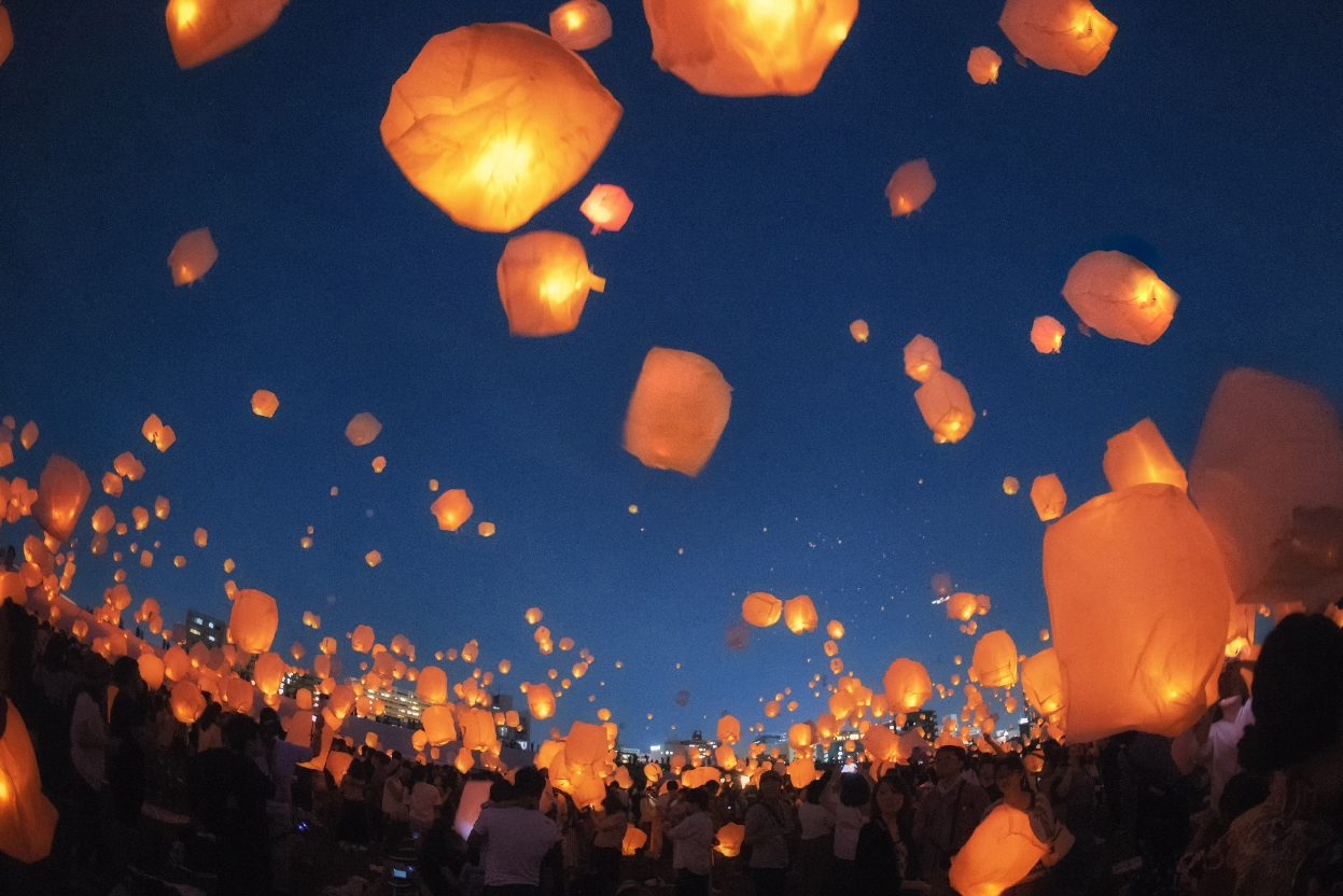 スカイランタン(イメージ画像)