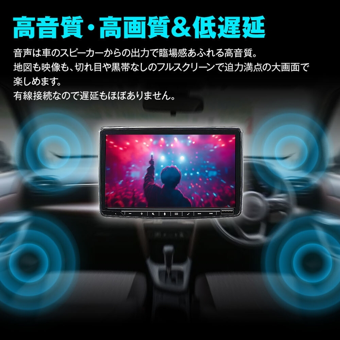 高音質高画質&低遅延