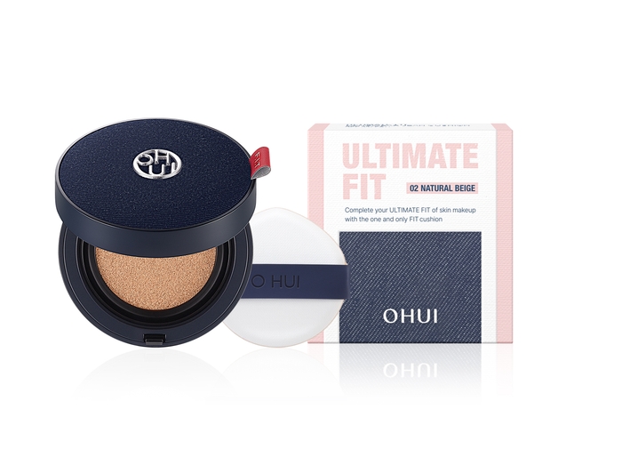 ロングウェア デニム クッション #02ナチュラルベージュ(ピンクエディション)