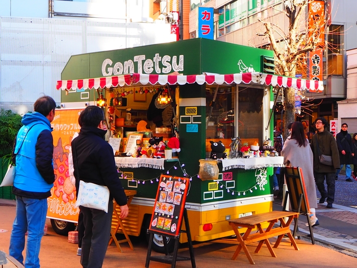 前回のキッチンカーの様子