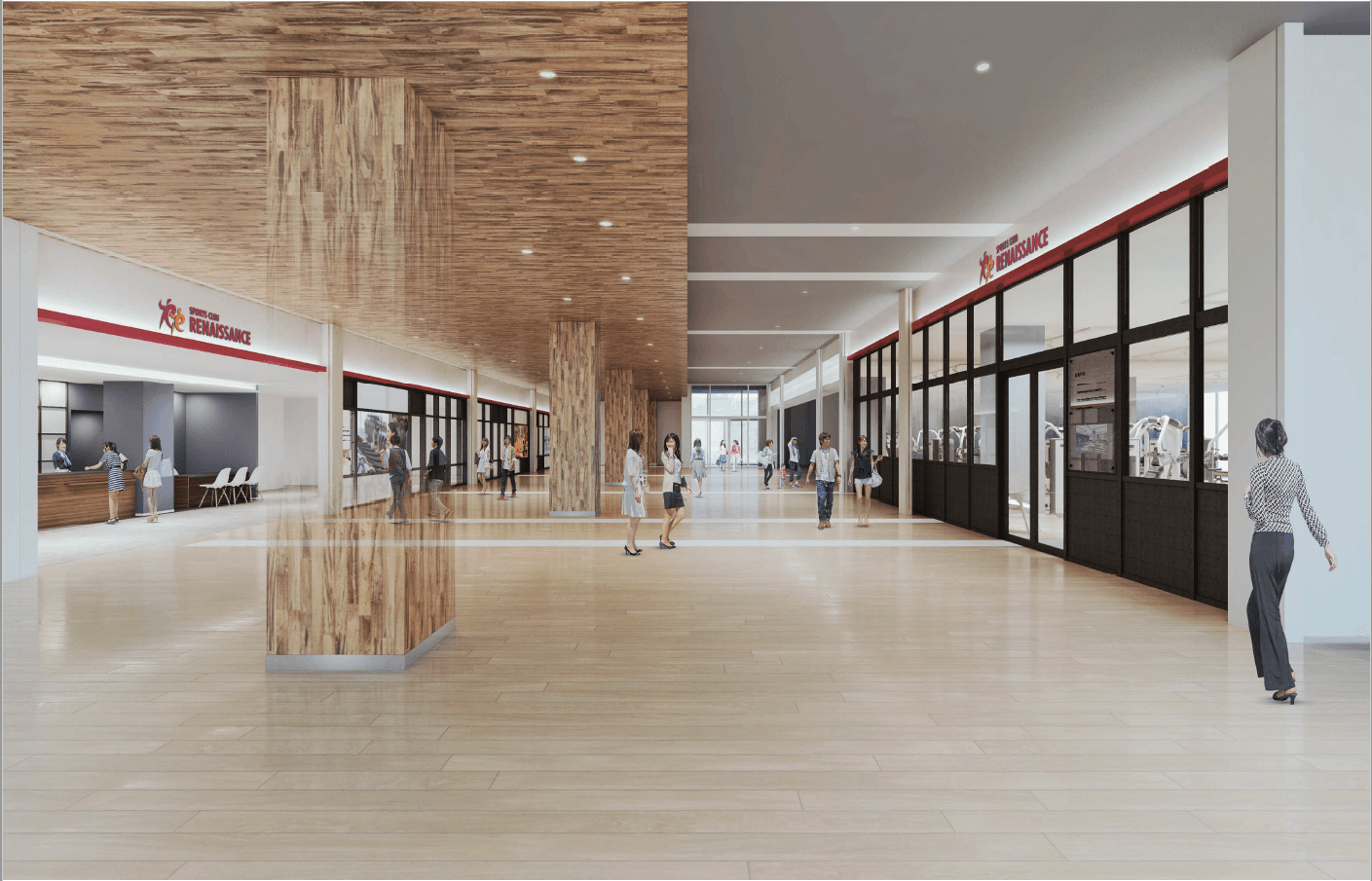 -スポーツクラブ ルネサンス・イオンタウン ふじみ野(仮称) 施設イメージ-