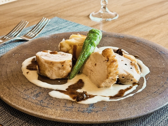 窯GRANDEで焼き上げたメイン料理 ※前回イベント時提供メニュー