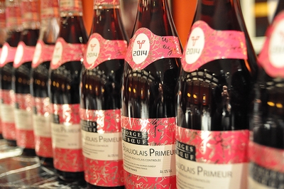 毎年恒例のボジョレー・ヌーボーを今年も