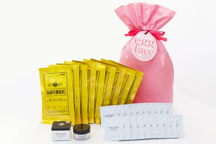 『egg face』 KAMPO&OZONAファーストセット