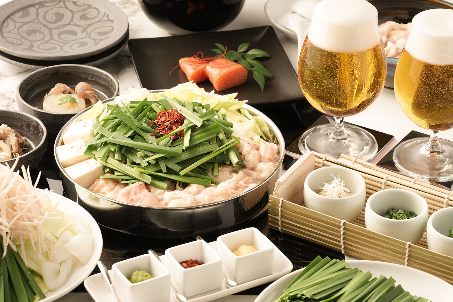 やま中コース4,400円(税込)※写真は2人前です