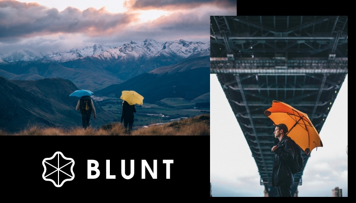 【BLUNT(ブラント)】革新的なデザイン、空気力学的にも丈夫な天蓋構造を持つBLUNT™の傘。どんな暴風雨からもしっかり あなたを守ってくれます。＝MOONBAT＝