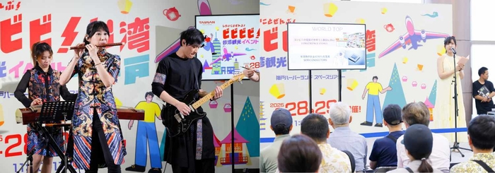 左)「留聲姫」　右)サンディーさん