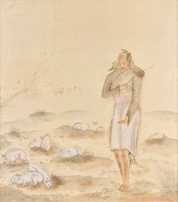 仙人図 黄初平 1922年