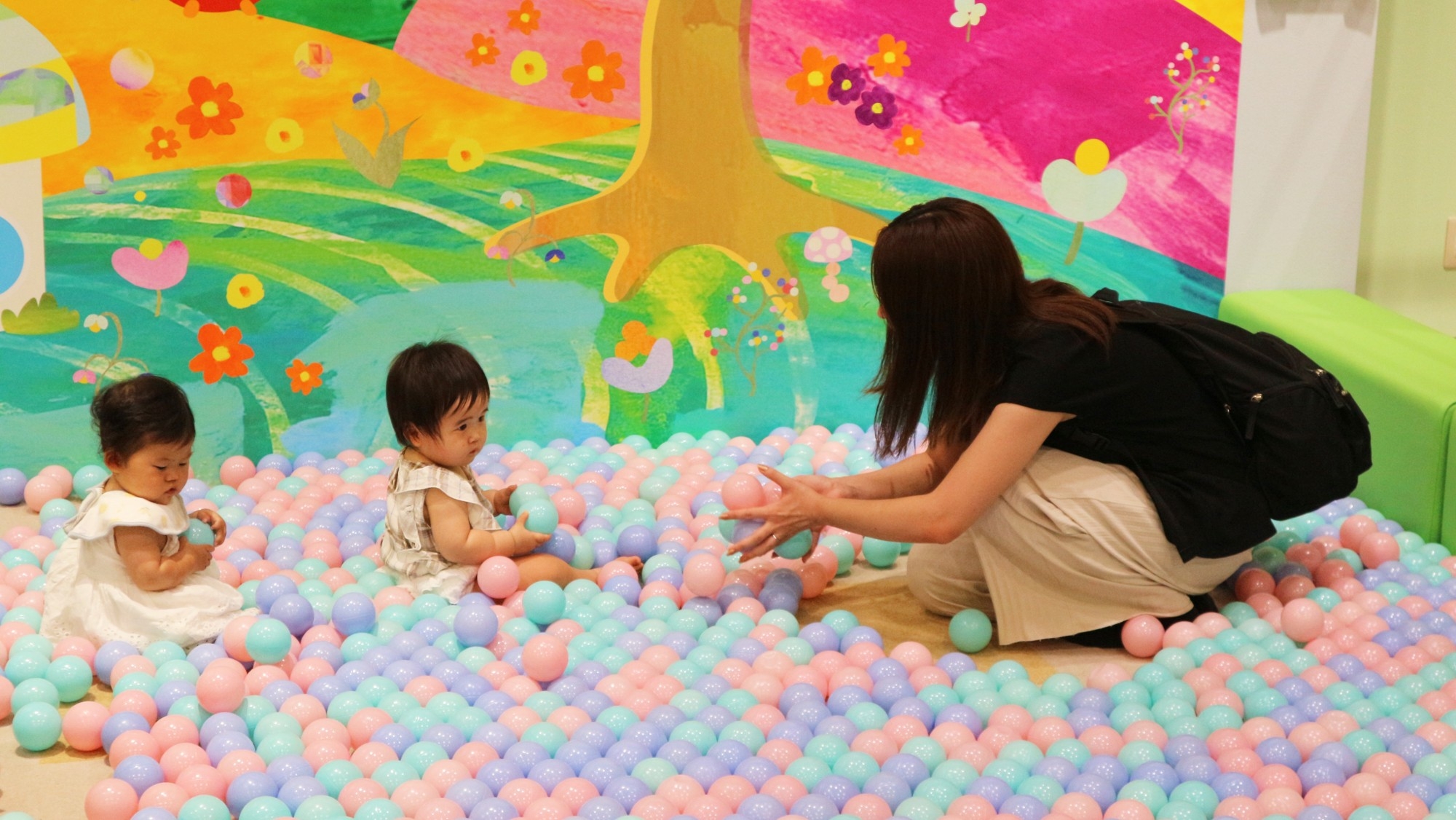 「ぽぅぽのボールプール」