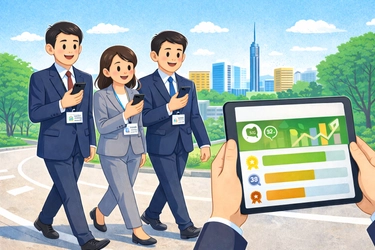 ふくおか健康づくり団体・事業所向け「宣言企業対抗ウォーキングラリー」開催を受けて スパイアソリューション株式会社が健康経営と生産性・集客の関係を可視化