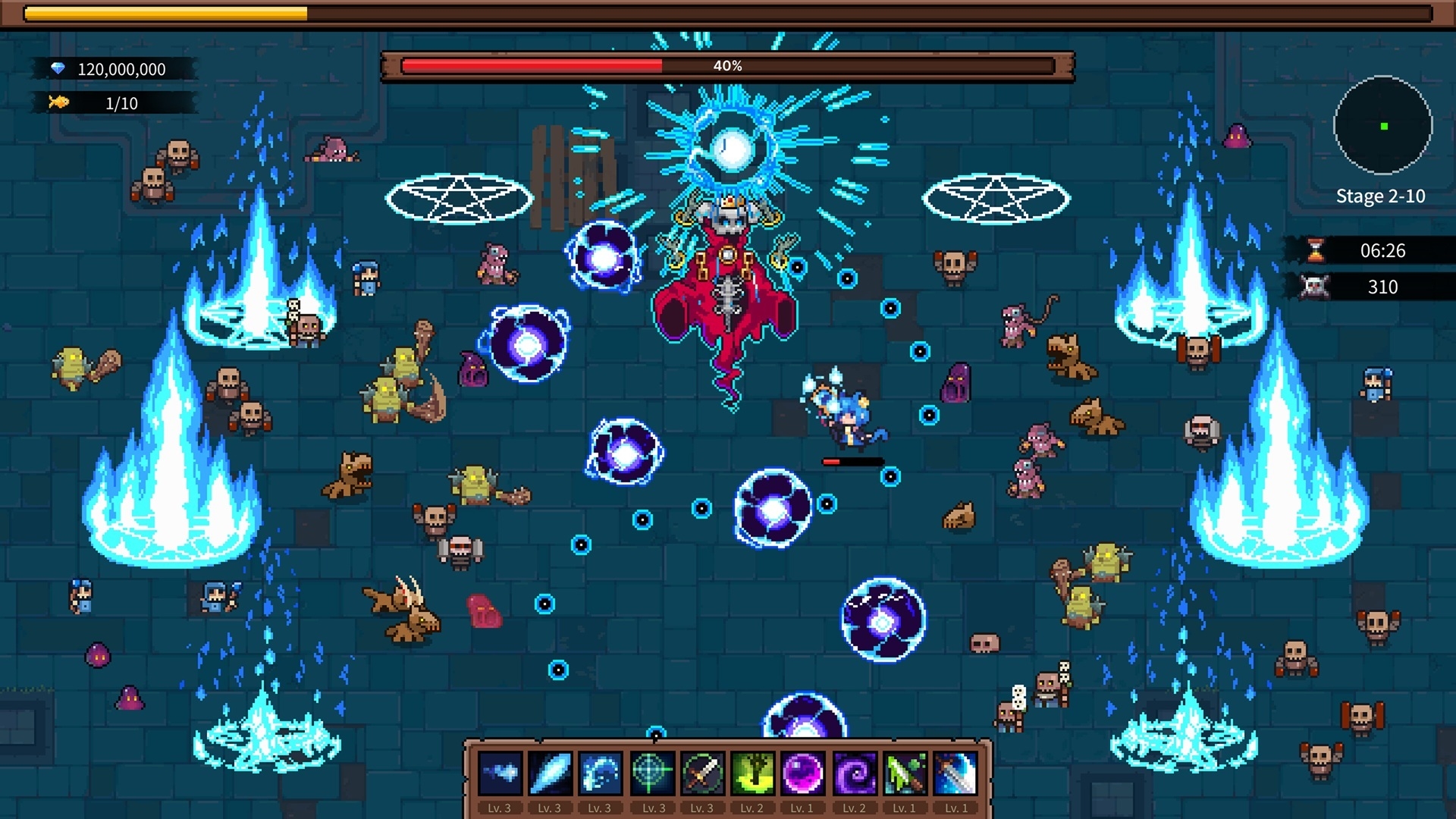 ゲーム内プレイ画面(1)